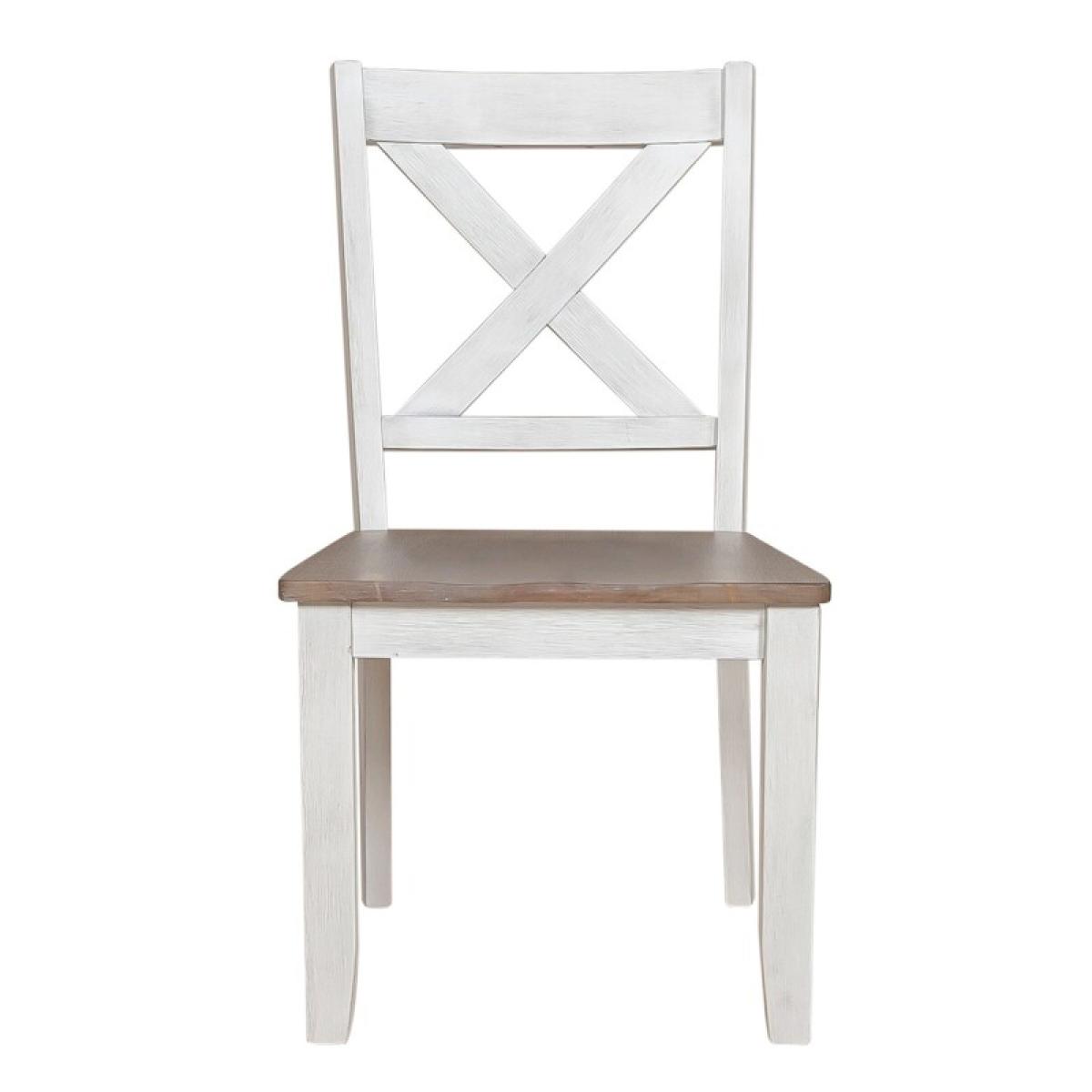 Lakeshore X Back Side Chair- White (RTA) - Image 4