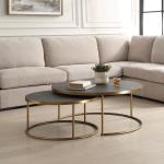 Aragon Nesting Coffee Tables, S/2, Gray - Image 4