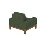 Wooden Frame & Base, Armchair - Sedona - Image 4
