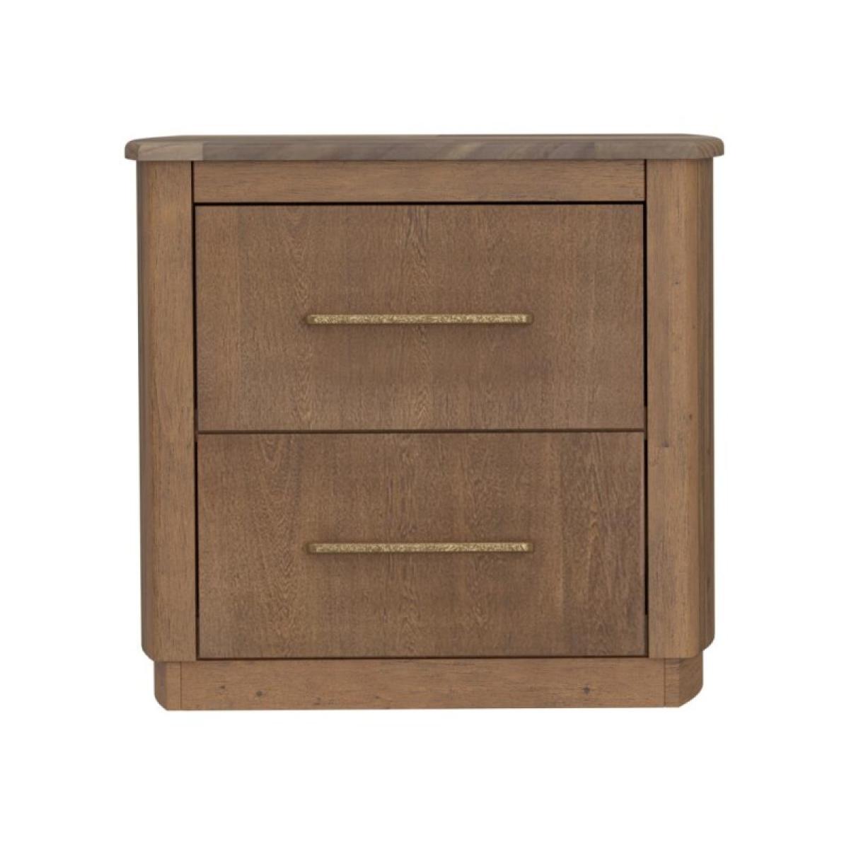 2 Drawer Nightstand - Mezquite - Image 5