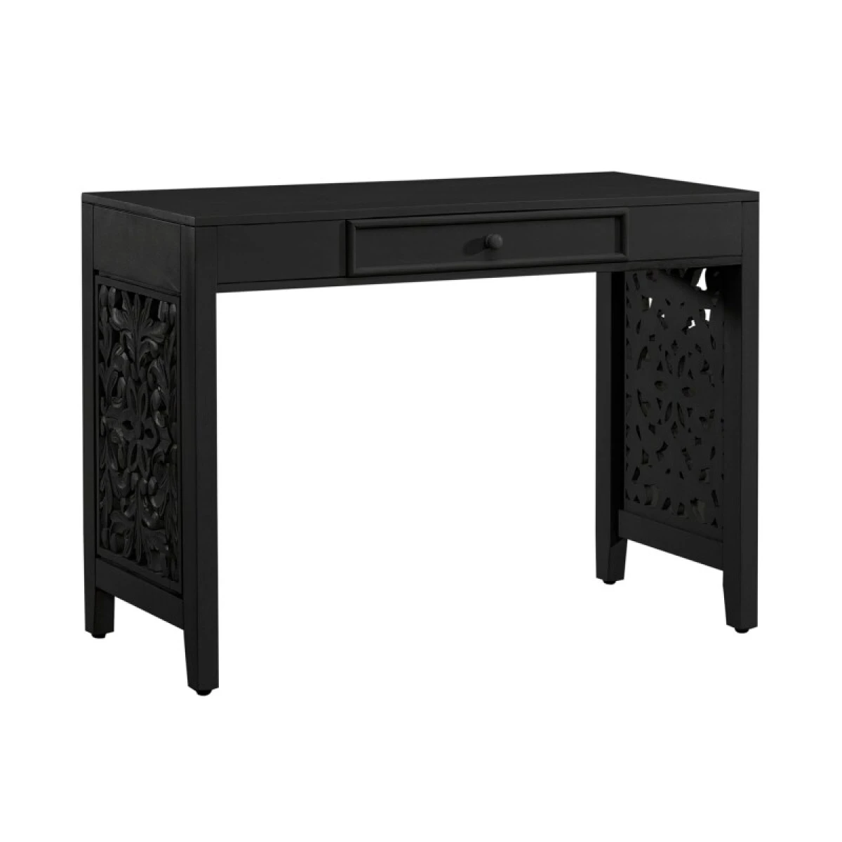 Accent Writing Desk- Black - Image 3