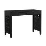 Accent Writing Desk- Black - Image 3