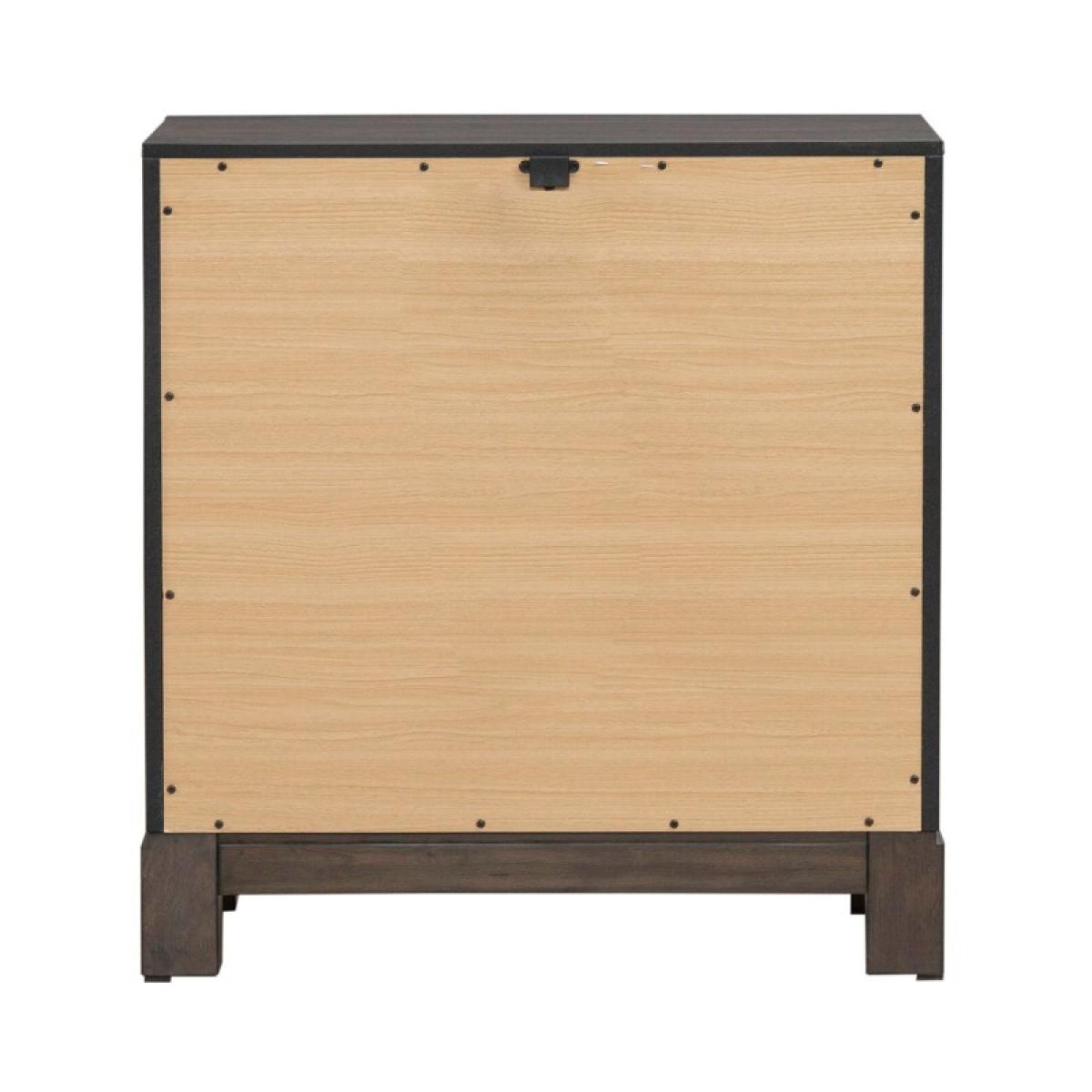 Modern Edge Nightstand w/ Charging Station - Image 6