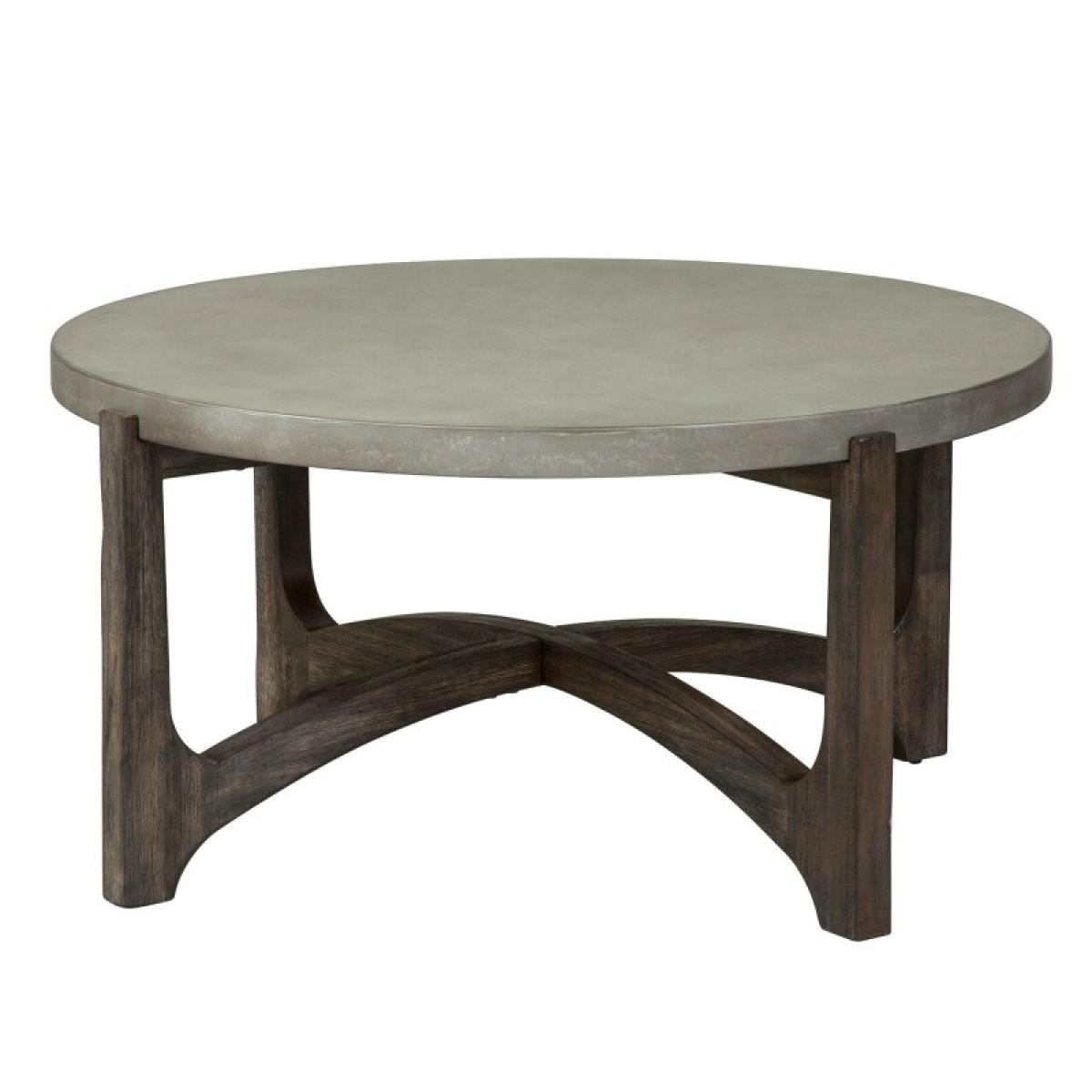 Cascade Round Cocktail Table - Image 5