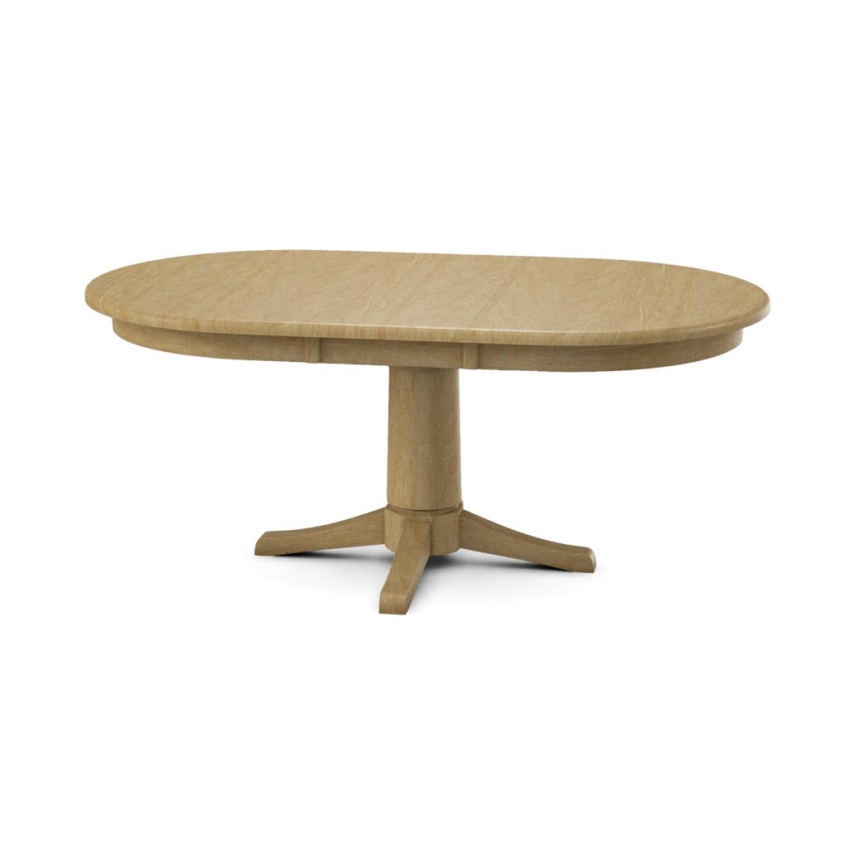 Build Your Own Pedestal Table w/30"H Transitional Pedestal for Extension Tops - Image 6