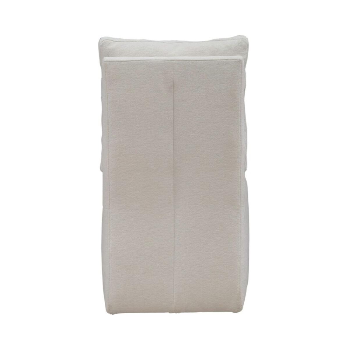 Accent Dining Chair w/ Casters - Ivory - Image 8