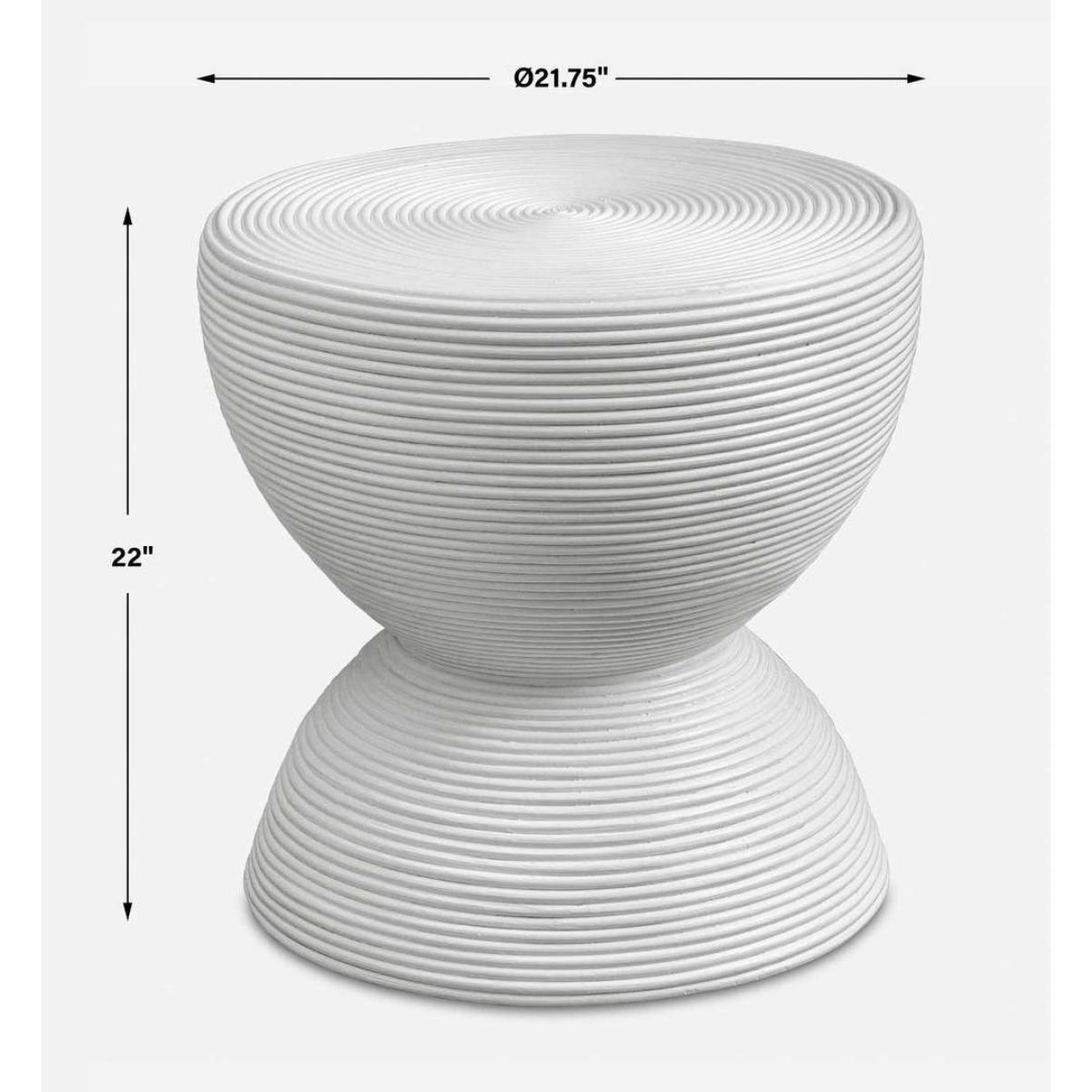 Bongo Side Table, White - Image 9