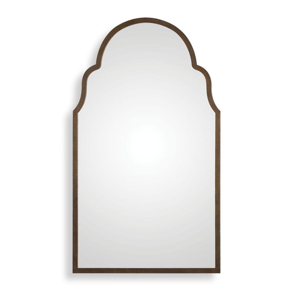 f687dd62de08d8f43ba8909fbcab5dd8 Brayden Arch Mirror, Bronze - Image 1