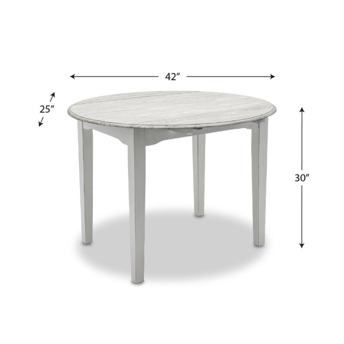 Islamorada Round Table - Drop Leaf - Image 11