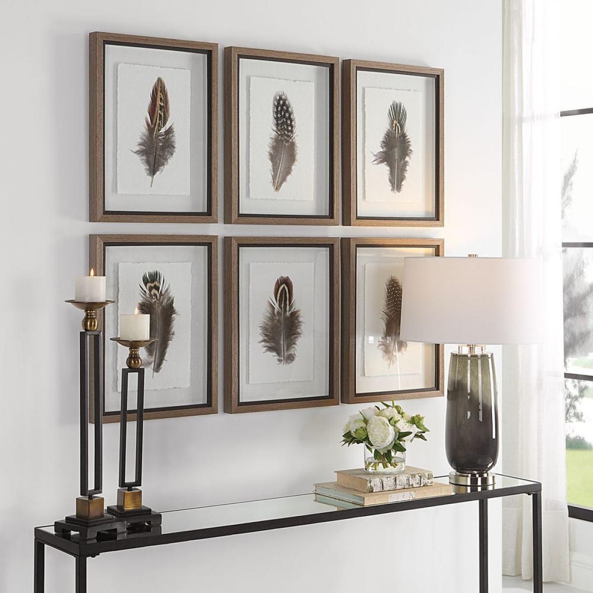 Birds Of A Feather Framed Prints, S/6 - Image 9