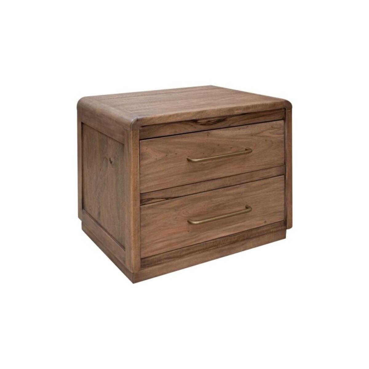 2 Drawer Nightstand - Mezquite - Image 3