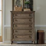 Americana Farmhouse 5 Drawer Chest