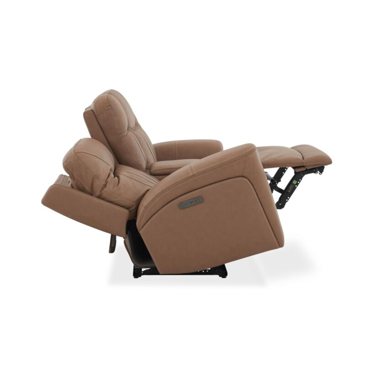 Loveseat w/ Console P2 & ZG - Butternut - Image 9