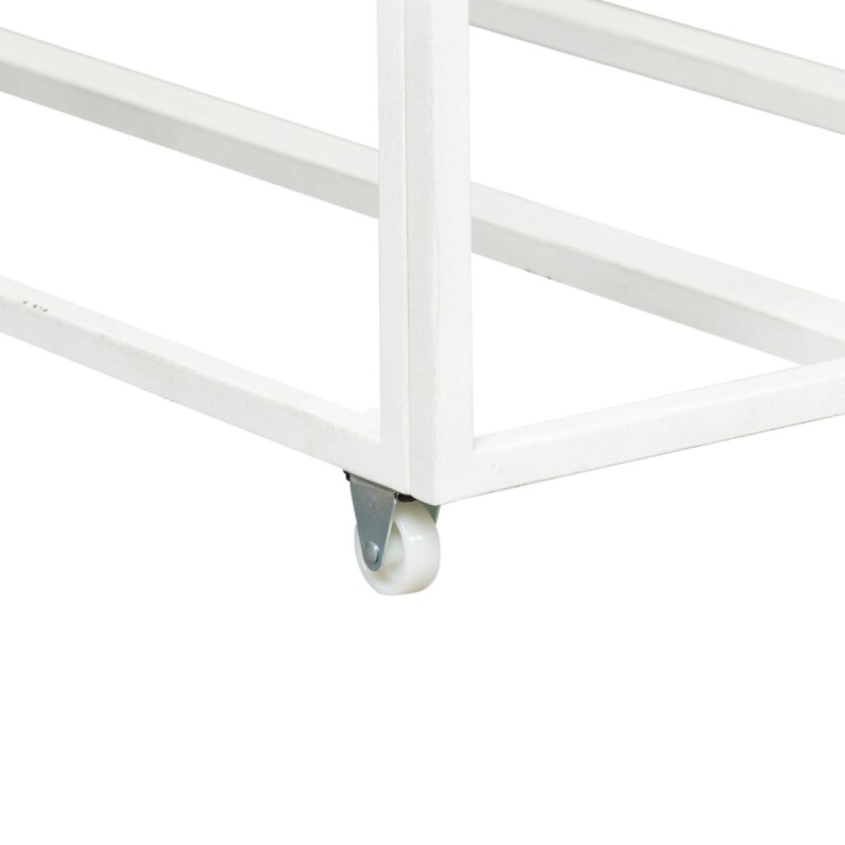 Vintage Series Twin Metal Trundle - Antique White - Image 8