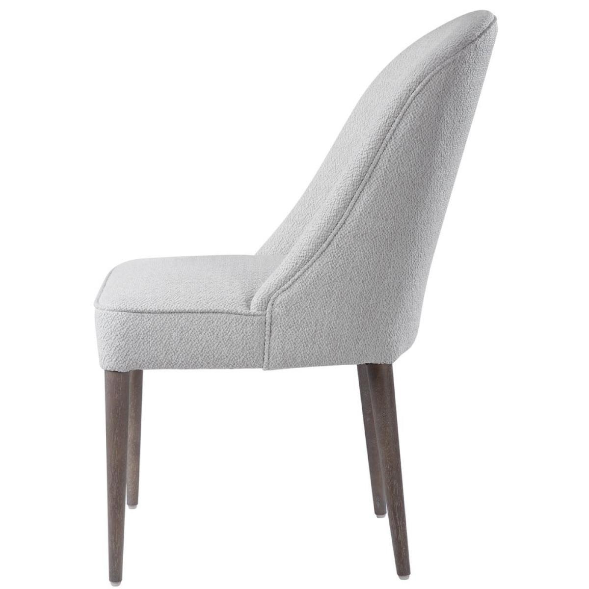 Brie Armless Chair, White, 2 Per Box, Priced Each - Image 7