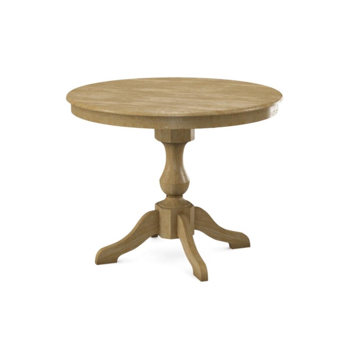 Build Your Own 42" Round Pedestal Table w/ Half Bullnose Edge - Image 3