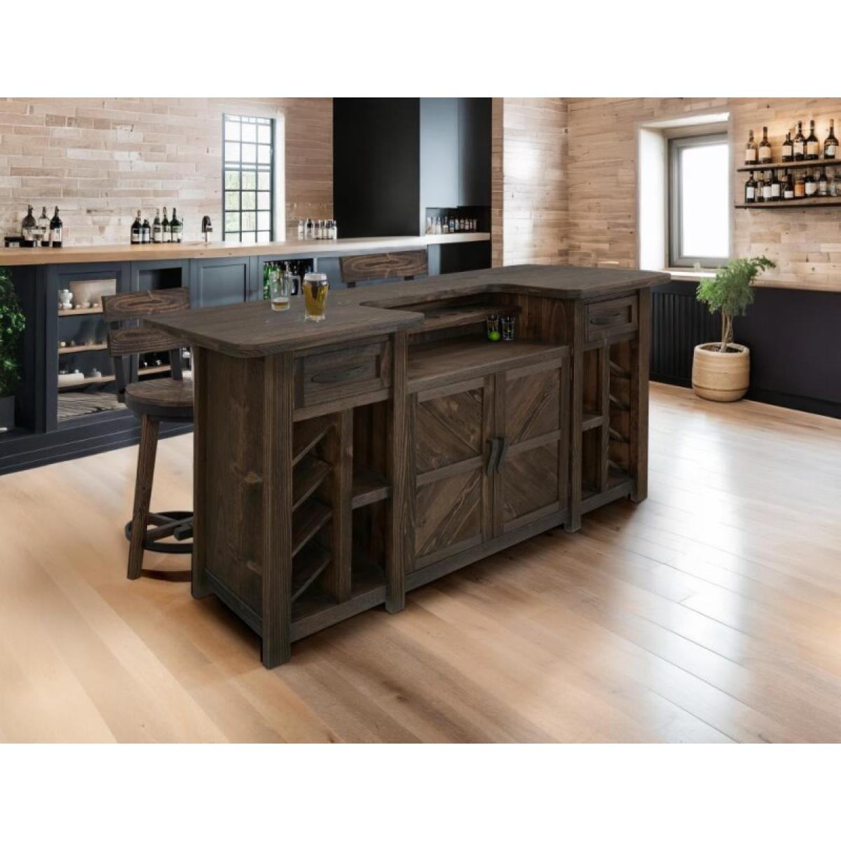 2 Drawer, 2 Door, Bar - Dutton - Image 6