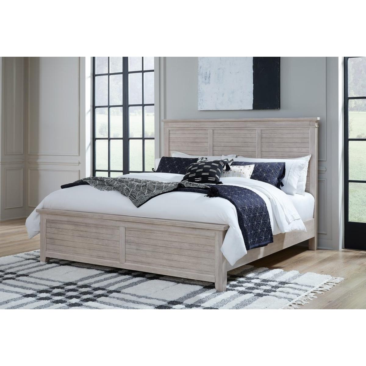 Sanibel Bedroom - The Sanibel Bed in Macchiato: Available in K, Q, and Tw - BD96-901KR - Image 2
