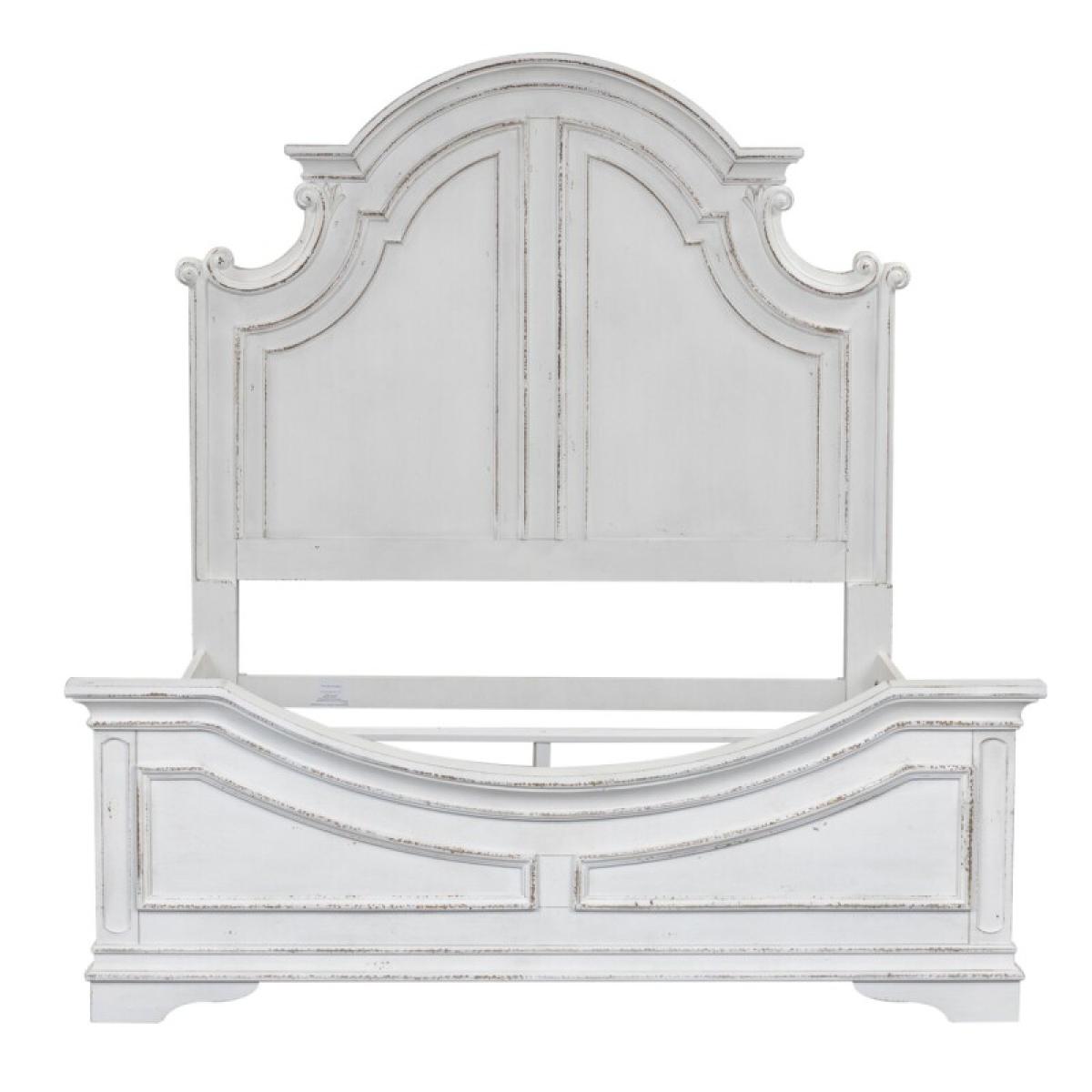Magnolia Manor Queen Panel Bed, Dresser & Mirror, Chest - Image 4