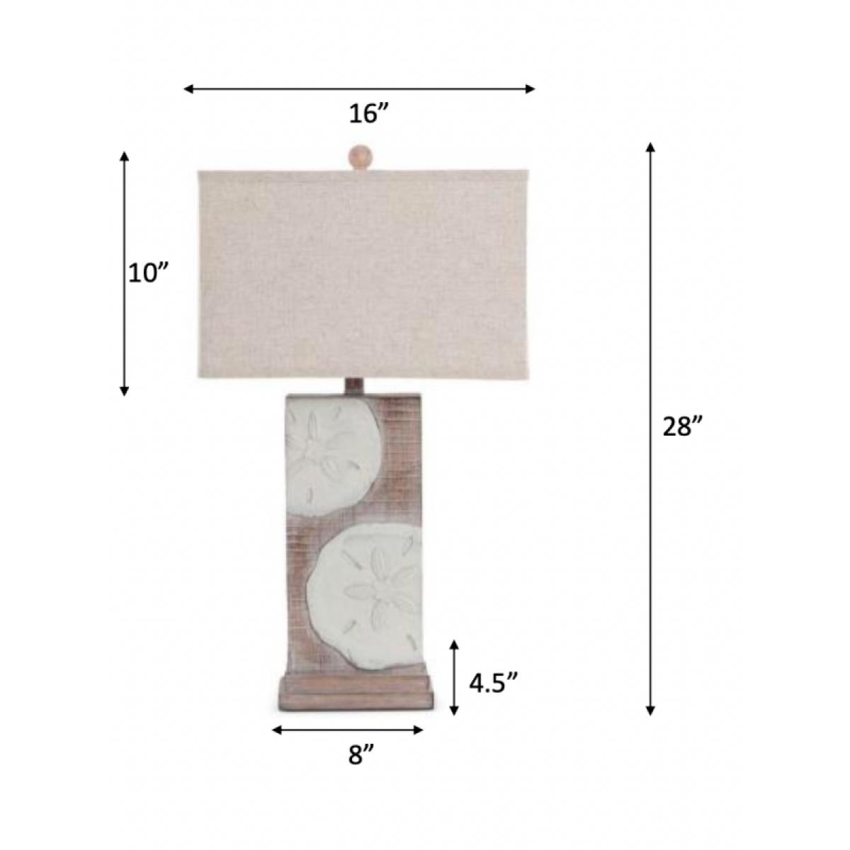 Sand Dollar Table Lamp (set Of 2) - Image 4