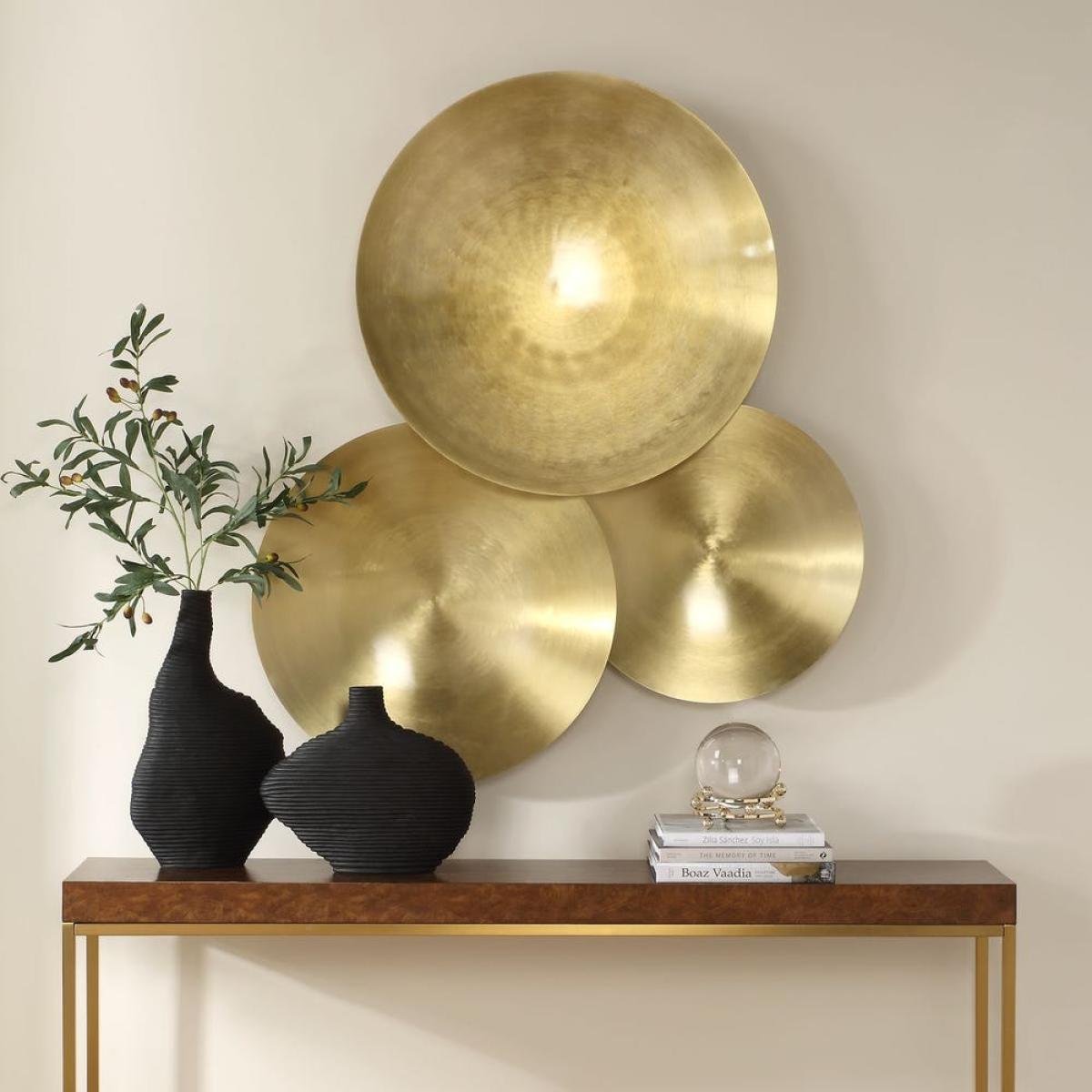 Cymbalic Metal Wall Decor, S/3 - Image 3