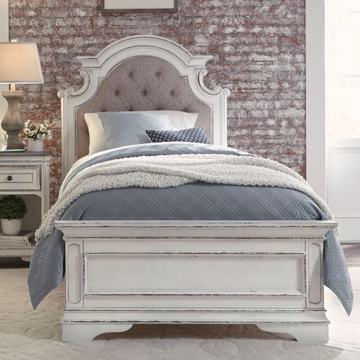 Magnolia Manor Twin Upholstered Bed - Image 7