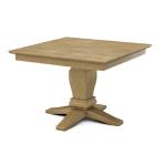 Build Your Own Pedestal Table w/42" Square Top w. Reverse Bevel Edge - Image 8
