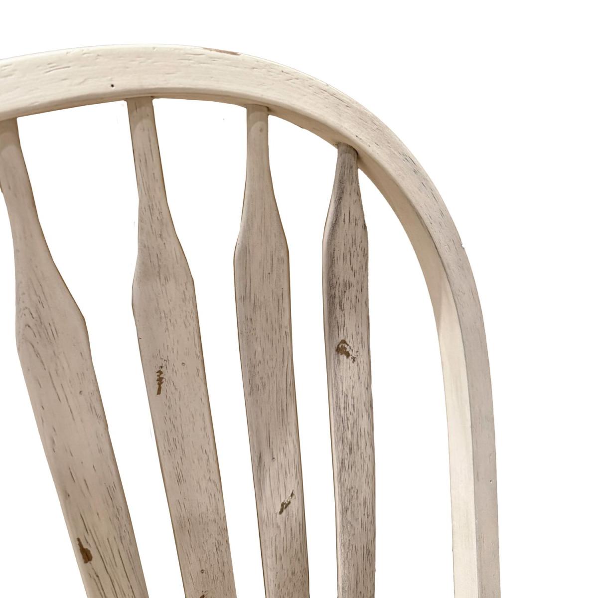 Carolina Crossing Windsor Swivel Counter Chair - White - Image 8