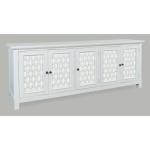 Isabella 86" Mirrored Accent Cabinet - Image 3