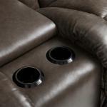 Mateo Power Wall Reclining Loveseat W/ Console Headrest & Lumbar - Image 8