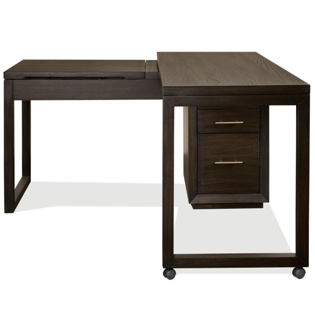 Swivel Lift-top L-desk - Image 8