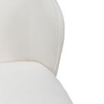 Accent Dining Chair w/ Casters - Ivory - Image 11