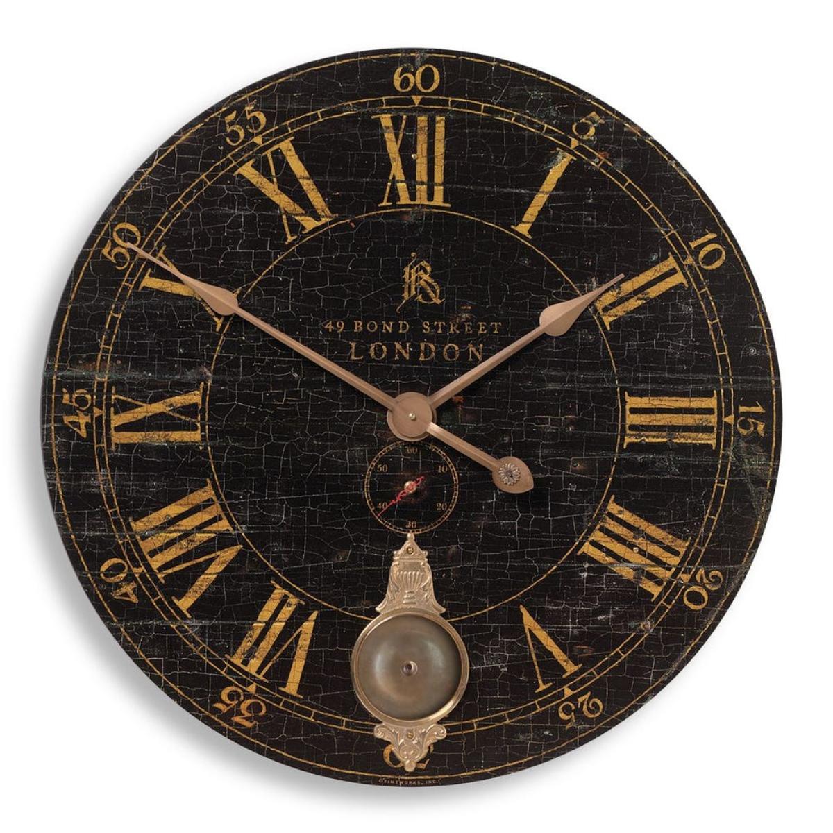 Bond Street 30" Wall Clock - Image 2