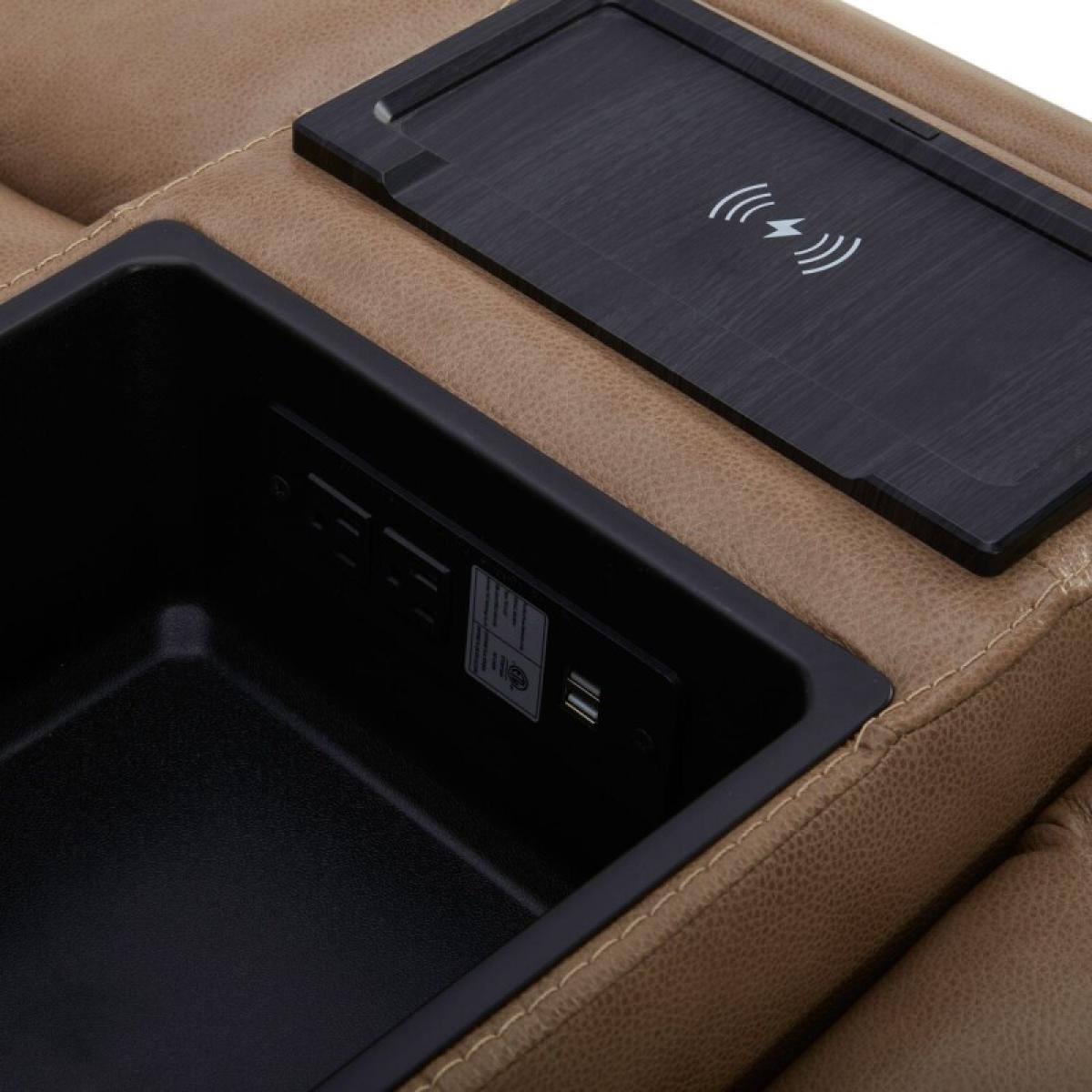 Carrington Loveseat w/Console P3 & ZG - York Sand - Image 14