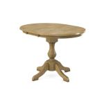 Build Your Own Pedestal Table w/ 36 x 48" Extension Tabletop w/Half Bullnose Edge - Image 10