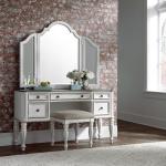 Magnolia Manor Vanity Stool - Image 6