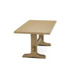 Trestle Solid Table Top w/ Trestle Table Base - T-7236B - Image 15