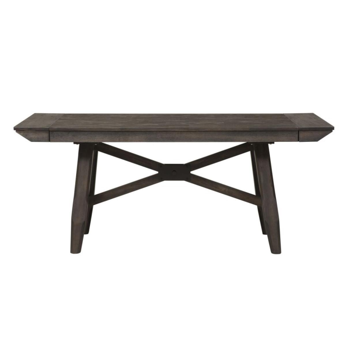 Double Bridge Trestle Table Set - Image 8