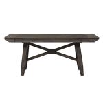 Double Bridge Trestle Table Set - Image 8