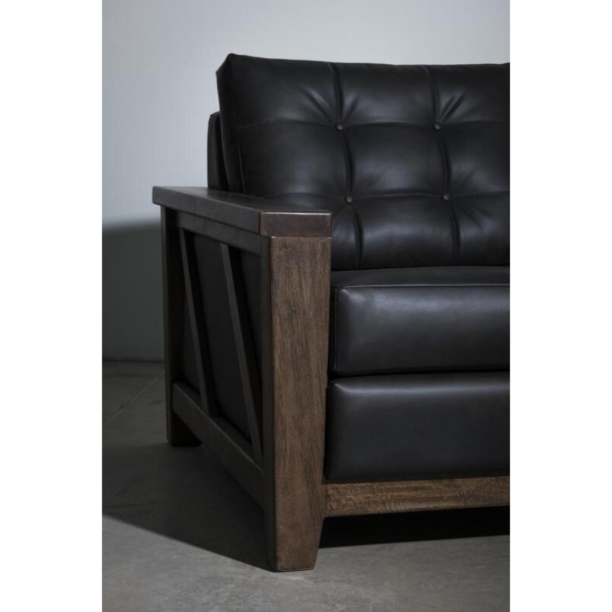 Walnut Wooden Frame & Base, Armchair - Image 8