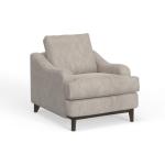 Wooden Frame & Base, Armchair - Alfa