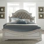 King Uph Bed, Dresser & Mirror - Image 4