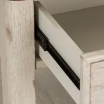 Farmhouse Reimagined End Table with Basket - Image 6