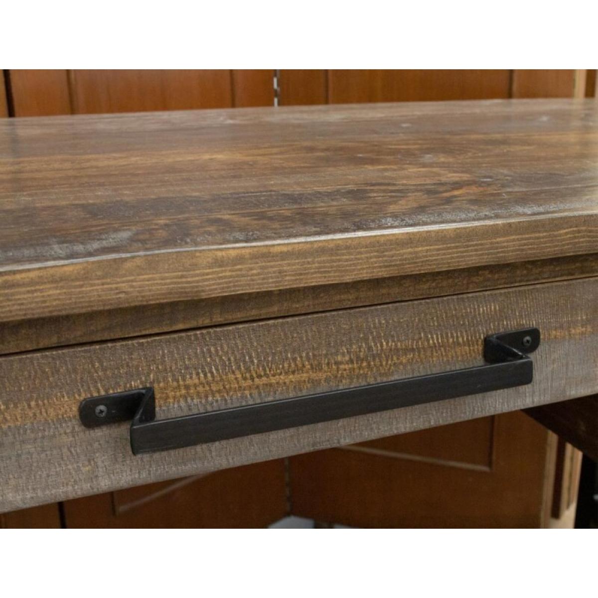 5 Drawer Desk - Loft Brown - Image 5