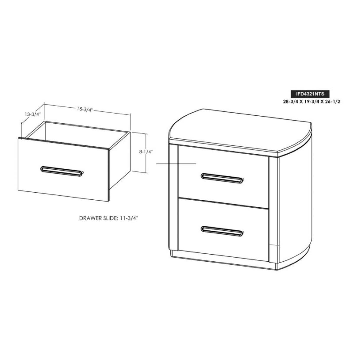 2 Drawer, Nightstand - Balam - Image 8