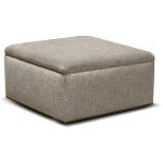 Hendrix Storage Ottoman With Nails