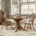 Carolina Crossing 3 Piece Round Table Set