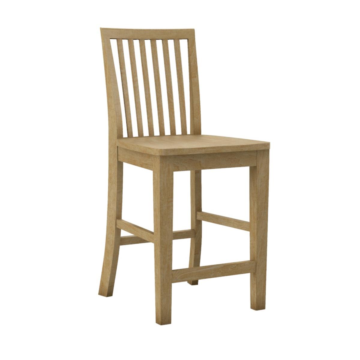 fba784dd19c684053ed45febdbe6d459 24'' Mission Counter Stool - Image 1