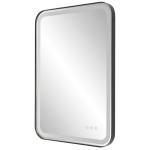 Crofton Lighted Vanity Mirror, Black - Image 7