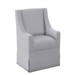 Slope Arm Slip Cover Chair